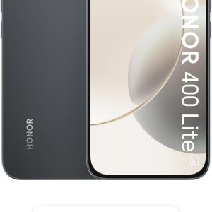HONOR 400 Lite 5G – 8GB RAM 256GB ROM, 108MP Motion Sensing Camera, 120Hz 6.7 Inch AMOLED Display, Velvet Black – Middle East Version + HONOR Earbuds A Pro Wireless Earbuds