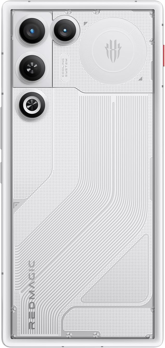 REDMAGIC 11 Air 144Hz Gaming Phone, 5G Android Smartphone, 16GB RAM+512GB ROM, Snapdragon 8 Elite, 6.85" OLED Full Screen, FHD+, 50MP Camera, Dual-Sim, Unlocked Mobile Phone White