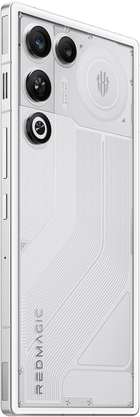 REDMAGIC 11 Air 144Hz Gaming Phone, 5G Android Smartphone, 16GB RAM+512GB ROM, Snapdragon 8 Elite, 6.85" OLED Full Screen, FHD+, 50MP Camera, Dual-Sim, Unlocked Mobile Phone White