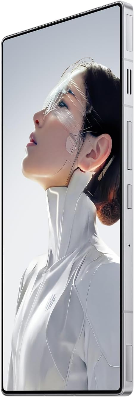 REDMAGIC 11 Air 144Hz Gaming Phone, 5G Android Smartphone, 16GB RAM+512GB ROM, Snapdragon 8 Elite, 6.85" OLED Full Screen, FHD+, 50MP Camera, Dual-Sim, Unlocked Mobile Phone White