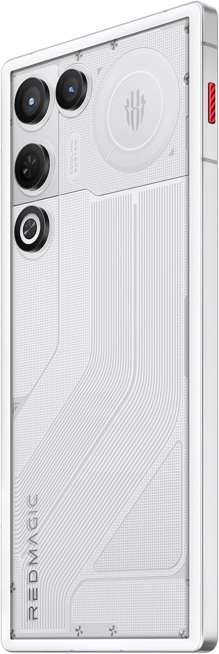 REDMAGIC 11 Air 144Hz Gaming Phone, 5G Android Smartphone, 16GB RAM+512GB ROM, Snapdragon 8 Elite, 6.85" OLED Full Screen, FHD+, 50MP Camera, Dual-Sim, Unlocked Mobile Phone White